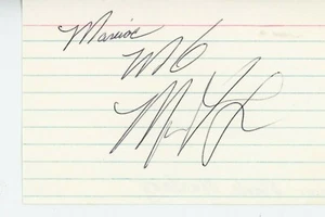 Famed Wrestling Champion - Maniac Mark Mustang & his autograph - Picture 1 of 1