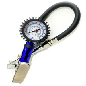 200 PSI 15 BAR Tyre Inflator Air Bleed Valve Chuck Hose Line Compressor Pump - Picture 1 of 16