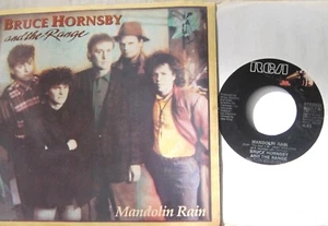 BRUCE HORNSBY * 45 * Mandolin Rain * 1986 * VG++ NM * USA ORIGINAL STOCK with PS - Picture 1 of 2