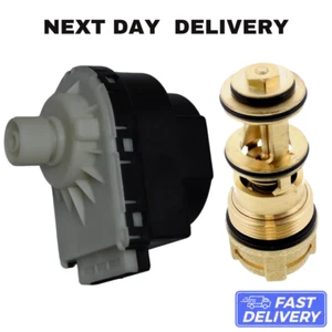 Baxi Duo Tec 24 28 33 40 Diverter Valve Motor & Cartridge 720003100 & 248733 - Picture 1 of 6