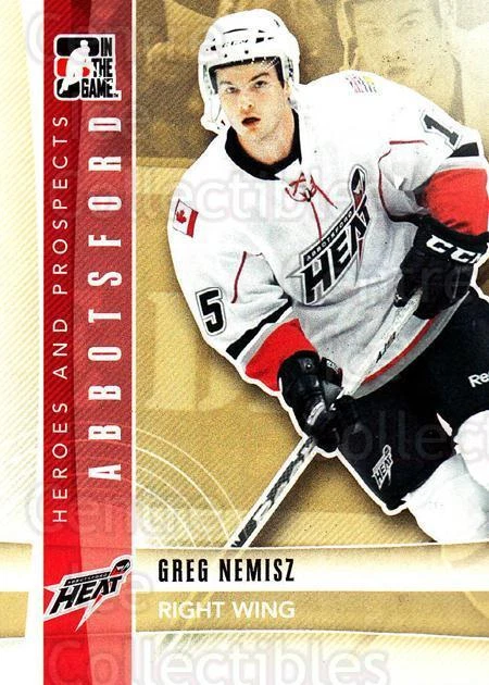 2011-12 ITG Heroes and Prospects #116 Greg Nemisz - Image 1 of 1