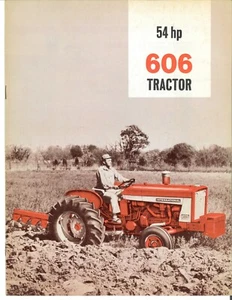 International Harvester 606 Utility Tractor Sales Brochure IH Wide Front  - Picture 1 of 11