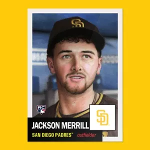 2024 Topps Living Set Jackson Merrill Tarjeta de Novato SP San Diego Padres #753 RC 🔥 - Imagen 1 de 3