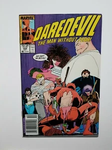 Daredevil #259, 1988, Typhoid Mary, classic copper age RARE NEWSTAND - Picture 1 of 2