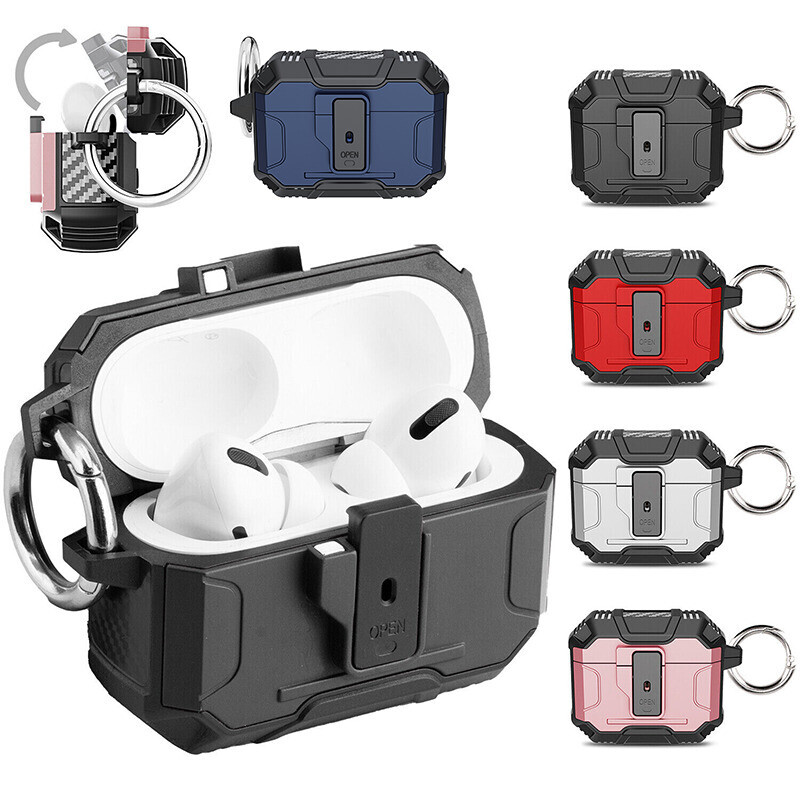 For Apple AirPods Charging Case Cover Anti-Drop TPU+PC - Main Image