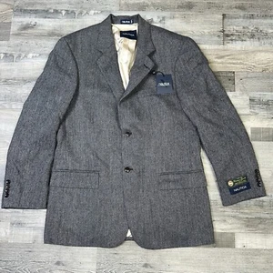 Vintage Nautica 100% Wool Catamaran Suit Coat Jacket Men’s Size 40 Regular - Picture 1 of 8