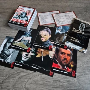 Juego de cartas HAMMER HORROR Early Science Fiction Thrills conjunto base completo 72 cartas - Imagen 1 de 2