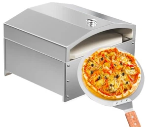 Outdoor Wood Fired Pizza Oven for Wood Pellet Smoker Grills Attachment - Picture 1 of 7