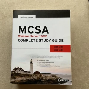 MCSA Windows Server 2012 Complete Study Guide: Exams 70-410, 70-411, 70-412 - Picture 1 of 2