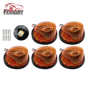 5 piezas para Chevy GMC serie C/K 73-87 luces de cabina de techo marcador ámbar + 194 LED - Imagen 1 de 9