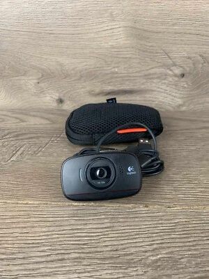 Logitech C510 HD Webcam 720p HD Cam USB V-U0016 w/ Carrying Pouch - Image 1 of 4