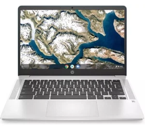 HP 14” Chromebook, Intel Celeron N4500, 14-Inch FHD Display, 4GB Lpddr4X RAM, 64 - Picture 1 of 6