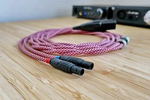 HI-END CRYO COPPER GOLD SILVER PALLADIUM BALANCED CABLE FOR FOCAL UTOPIA XLR TRS - Picture 1 of 15
