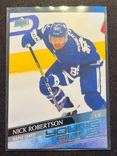 2020-21 Upper Deck Series 1 Nick Robertson Young Guns #237