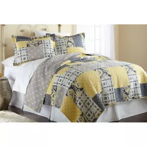 Amrapur 2 Piece Quilt Set Overseas Sanctuary Pacific Coast Textiles PCT Twin NEW - Picture 1 of 6