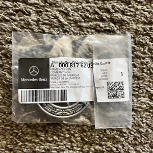 Mercedes-Benz A220 CLA250 2018-2022 Front Hood Black Badge Emblem A0008176203 - Picture 1 of 3