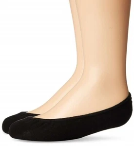 Jefferies Girls' Big Ultra Low Footie Socks Black Size XS (6-11) ZP-5836 - Picture 1 of 2