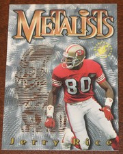 1995 Topps Stadium Club Jerry Rice Metalists M1 49ers