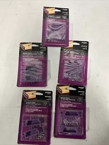 = Menge 5 PLPCI Schublade Rückplatte Kunststoff passt den meisten Montageschienen R7133 NEU - Bild 1 von 4