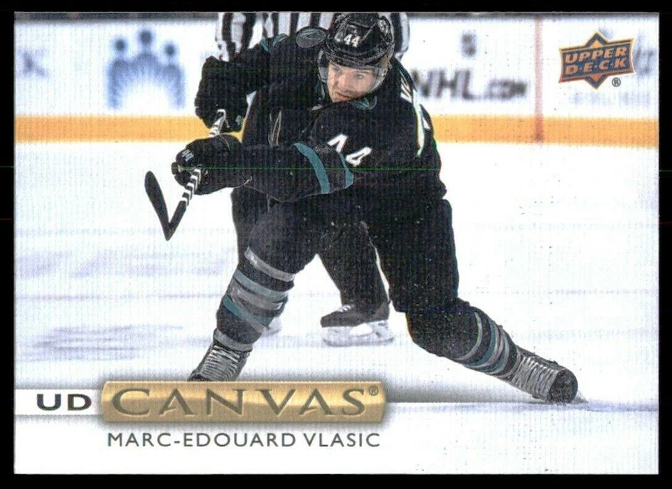 2019-20 Upper Deck Canvas #C75 Marc-Edouard Vlasic Sharks - Image 1 of 1