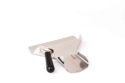 UNIVERSAL PART Gastronomie Chip Pommes Frites Bagger Schaufel linker Griff, strapazierfähiger Edelstahl