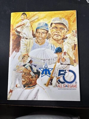 1979 MLB All Star Game Program - 50th ASG - Seattle Mariners - Kingdome - NM - Image 1 of 4