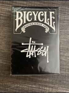Authentic Stussy Bicycle Playing Cards Sealed Collectible.