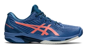 ASICS SOLUTION SPEED FF 2 CLAY MEN - BLUE HARMONY/GUAVA 1041A187-400 - Imagen 1 de 2