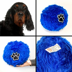 NEW - Soft Fluffy Dog Ball For GORDON SETTER - Large Size - Bild 1 von 5