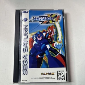 Mega Man X4 MegaMan Sega Saturn Complete In Box CIB Great Shape - Picture 1 of 22