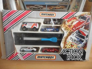 Matchbox G-8 Action Pack Rennwagen in Box in Box - Bild 1 von 2