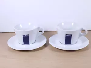 Tazzine e piattini da caffè Lavazza Americano x 2 Made in Portugal - Foto 1 di 5