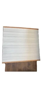 Wooden Roller Blind 70cm Across 130cm Drop - Picture 1 of 3
