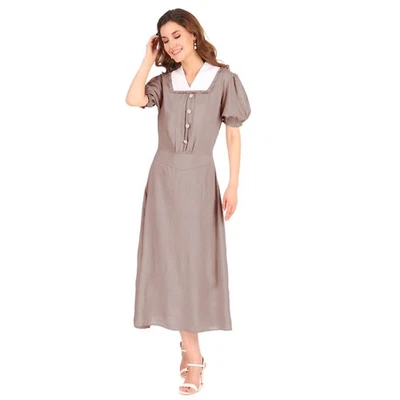 Thanksgiving Colonial Dress for Adult Women Prairie Pioneer Pilgrim Costumes - Image 1 of 4