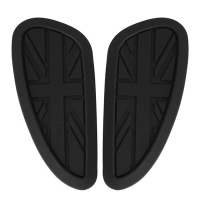 Fuel Tank Pad Protector Kit Black For Bonneville Scrambler Thruxton 900 1200 - Image 1 of 4