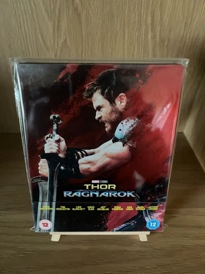THOR Ragnarok (2017) Zavvi Exclusive 4K Blu-ray UK Steelbook OOP Very Rare - Image 1 of 4