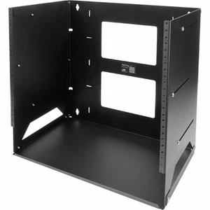 StarTech 8U Wall-Mount Server Rack with Built-in Shelf - Solid Steel - - Picture 1 of 7
