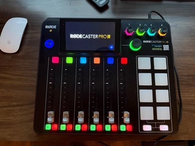 Rode RODECaster Pro II 8 Channels Integrated Audio Production Studio - Image 1 of 3