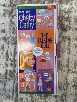 Chatty Cathy The Talking Doll, pelo rubio Mattel en caja 1998 funciona Foto 1 de 4