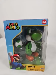 Super Mario Bros Yoshi W/egg Action Figure #3 Jakks - Picture 1 of 6