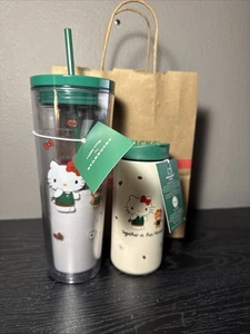 2025 Starbucks x Hello Kitty Limited Edition Set Becher & Tumbler. - Bild 1 von 5