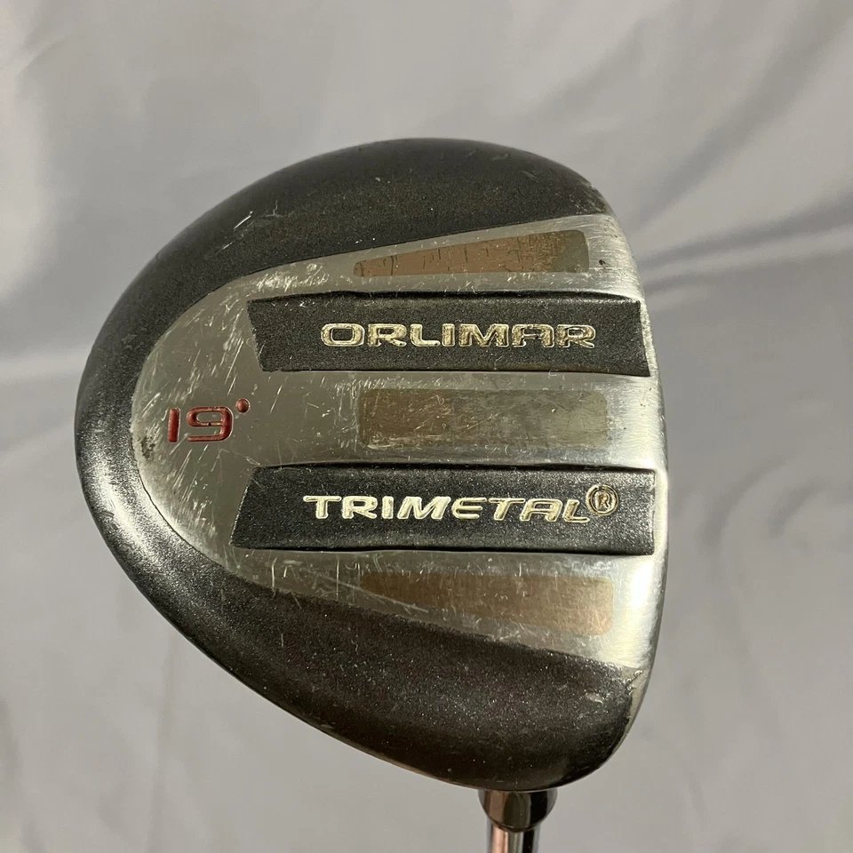 Club de golf vintage Orlimar trimetal 19° madera de calle bimatrx eje rígido flexible Foto 1 de 4