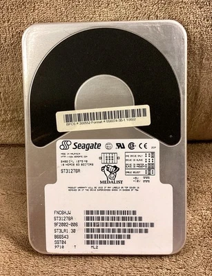 Seagate Medalist ST31276A 1275 MB Hard Drive Disk 3.5” IDE ATA HDD - Image 1 of 4