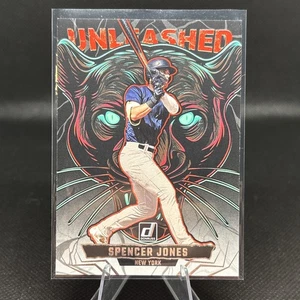 SPENCER JONES - 2025 Panini Donruss - Unleashed #8 (RC) - Picture 1 of 2