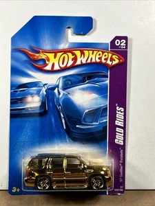 Hot Wheels Gold Rides 07 Cadillac Escalade 2/4 HTF - Photo 1/8