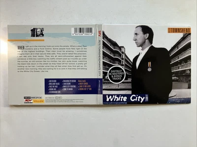 Pete Townsend White City CD - SPV Remaster with Bonus Tracks - Great Condition Foto 1 de 2