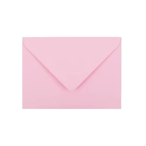 133 x 184 Pale Pink 5x7 Inch Envelope | Gummed | 120gsm V-Flap Pink Envelope - Picture 1 of 3