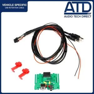 USB Auxiliaire Rétention Câble Pour Kia Soul Mk1 Mk2 2009-2019 OEM Port Adaptor - Bild 1 von 6