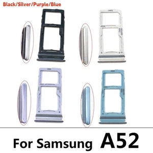 Dual SIM Karten Tray Halter Slot für Samsung A52 Ersatzteile 4 Farben - Bild 1 von 6