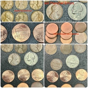 19 Total Coins Featuring Clipped Planchets/Die Breaks/Type 2 Cents Planchets  - Picture 1 of 9